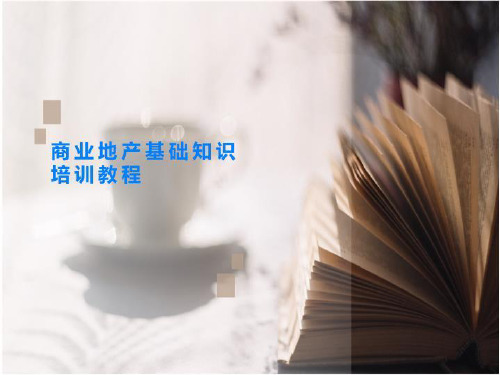 商业地产基础知识培训教程