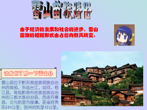 雷山苗族婚俗