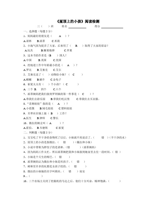 屋顶上的小孩