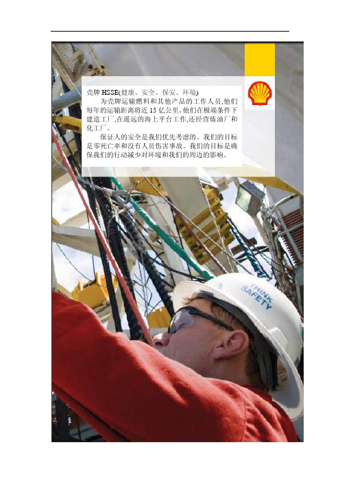 shell HSE手册 中文版