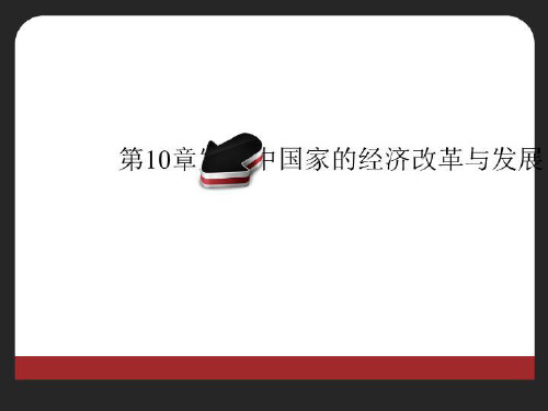第10章发展中国家的经济改革与发展-PPT文档资料
