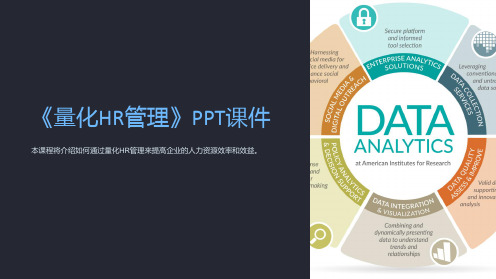 《量化HR管理》课件