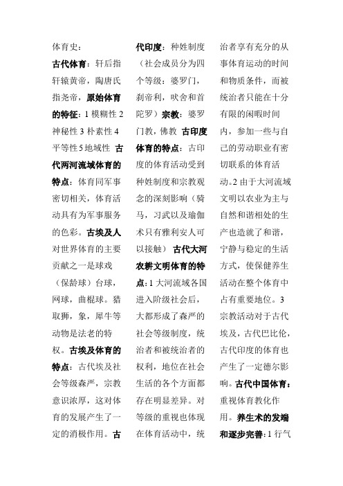 体育史最新的