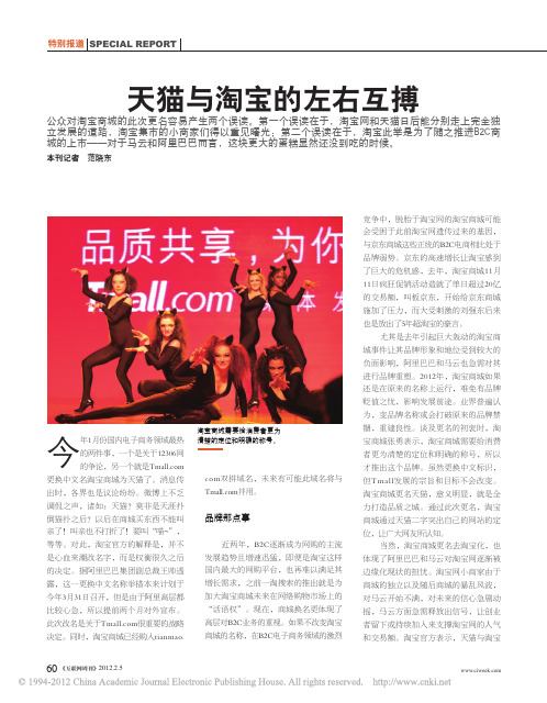 天猫与淘宝的左右互搏