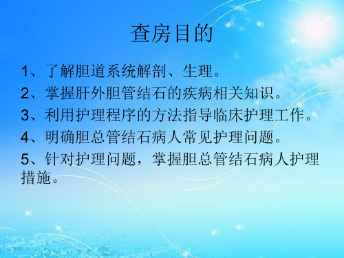 肝外胆管结石PPT课件