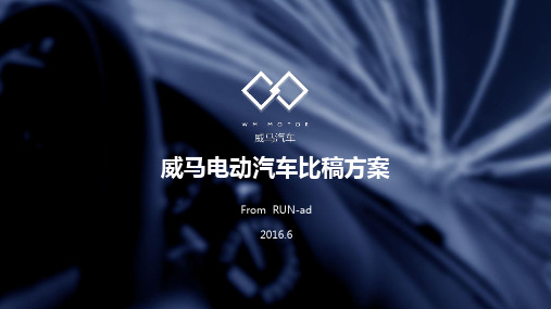 新能源汽车品牌威马电动汽车品牌推广策划方案