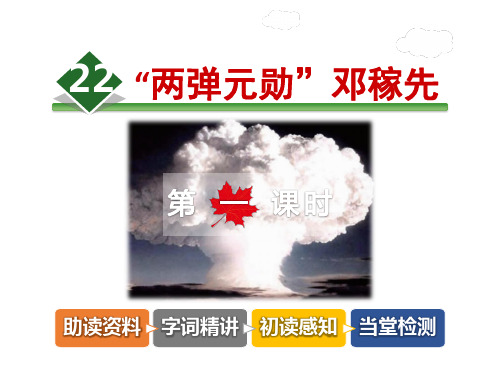 22.“两弹元勋”邓稼先