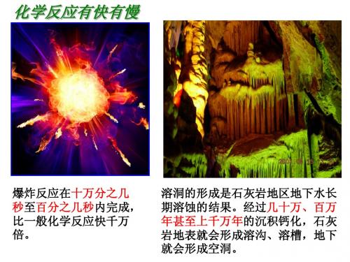 化学反应的速率和限度