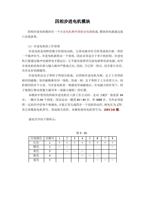 4_四相步进电机模块