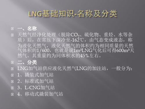 LNG基础知识与工艺流程图