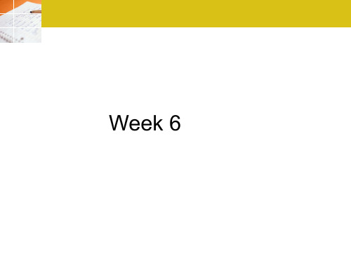 Week 6-Foreign currency exchange30页PPT文档