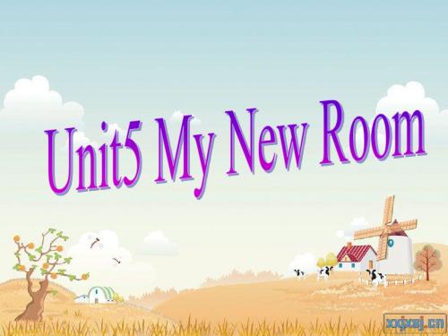 五年级上册Unit5 My room整个单元的课件