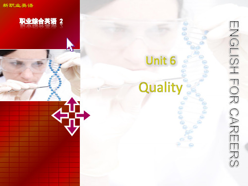 新职业英语 2 Unit 6
