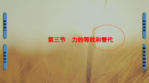 最新-2021学年高中物理粤教版必修一同步课件：第3章 