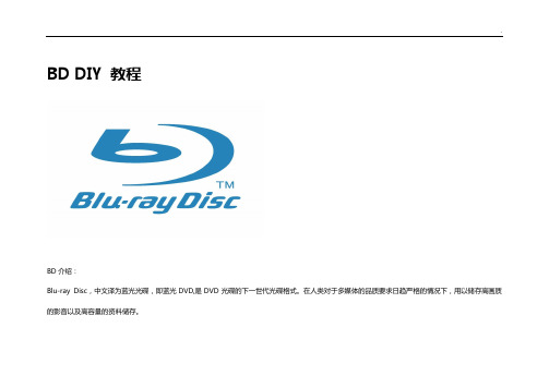 蓝光原盘DIY音轨,字幕教学教程