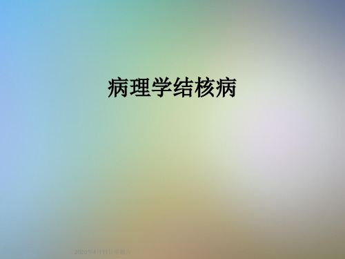 病理学结核病