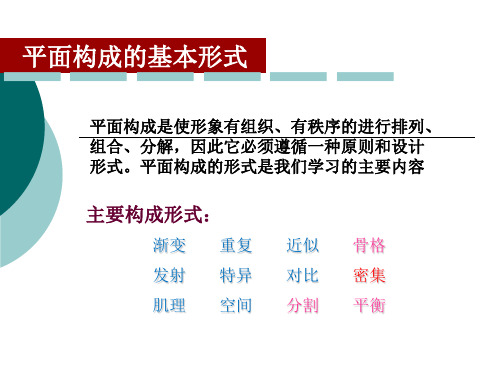 平面构成的基本形式(1)