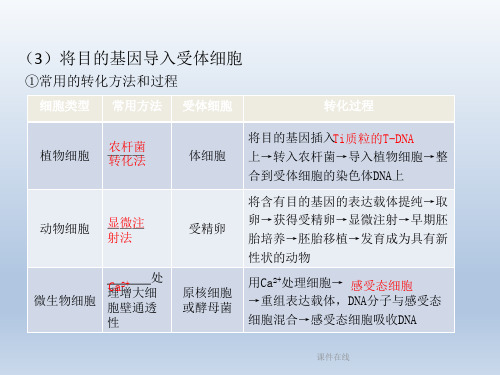 【学习方案】2020高考生物二轮复习第18章基因工程课件_1_6-10
