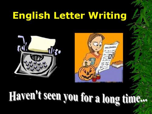 English Letter Writing  英文书信