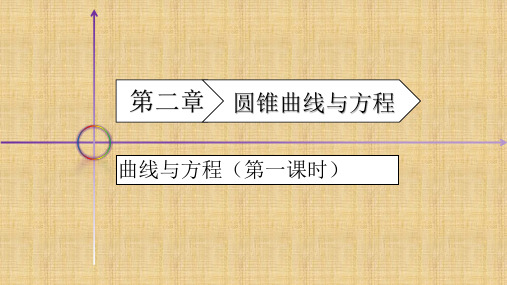 曲线与方程 课件-北师大版高中数学选修2-1 优秀教学课件