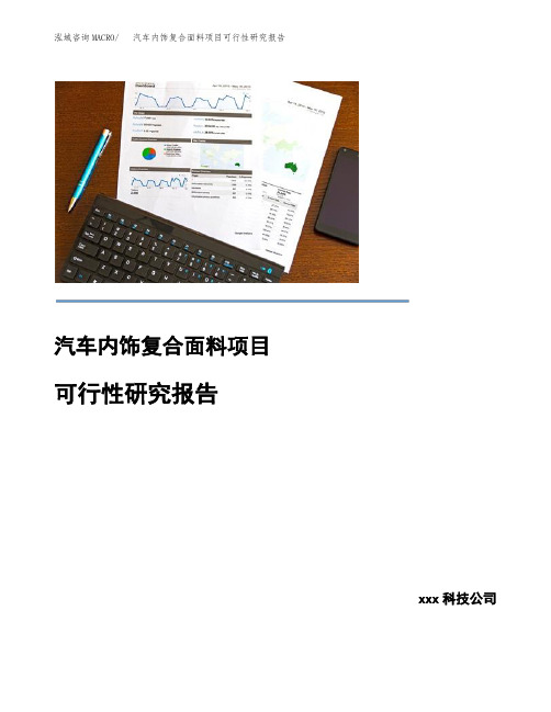 汽车内饰复合面料项目可行性研究报告