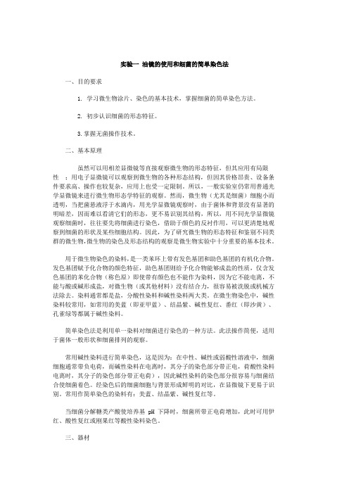 微生物实验讲稿