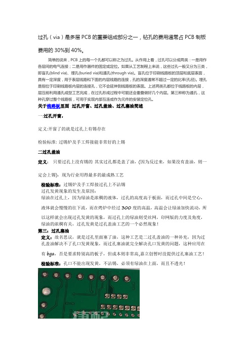 PCB线路板过孔了解