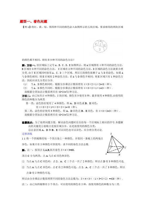 着色问题