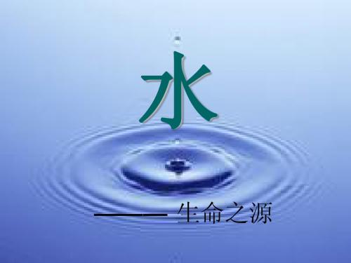 各种水