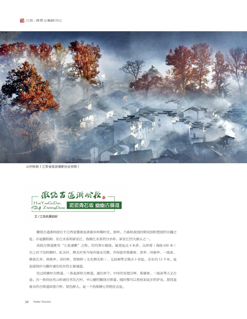 徽饶古道浙岭段 斑斑青石板 幽幽古驿道