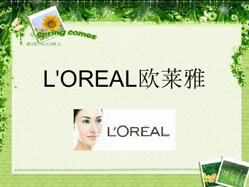 L'OREAL欧莱雅