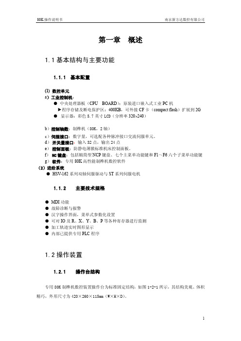 80K操作说明书