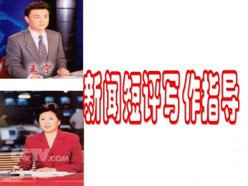 新闻短评写作指导
