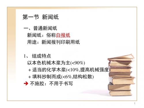 第06章 常用的印刷纸简介