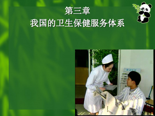 我国的卫生保健服务体系(PPT 44页)