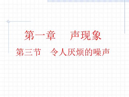 《令人厌烦的噪声》ppt2