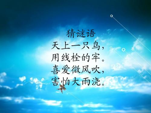 风筝介绍