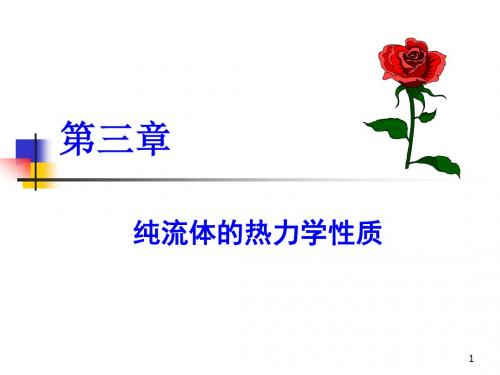 化工热力学第三章纯流体的热力学性质.ppt