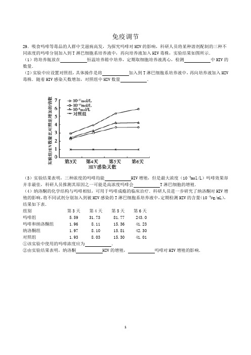 免疫调节