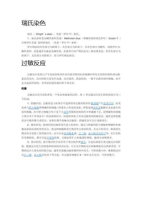 瑞氏染色