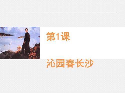 沁园春·长沙ppt实用课件228