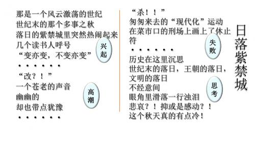 人教部编版八年级上册第二单元 近代化的早期探索与民族危机的加剧  第6课  戊戌变法(共23张ppt)