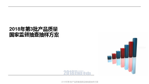 2018年第3批国抽方案培训材料