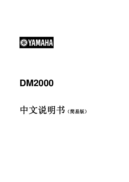 DM2000中文