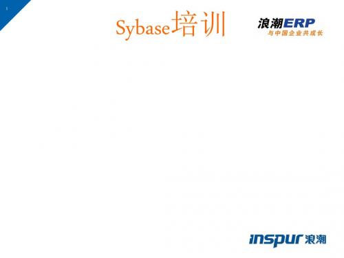 sybase系统管理员培训(ppt81张)