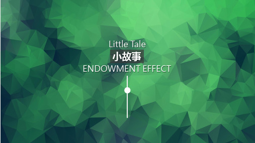 禀赋效应