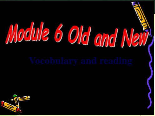 外研英语必修3Module6Reading and Vocabulary 共44张