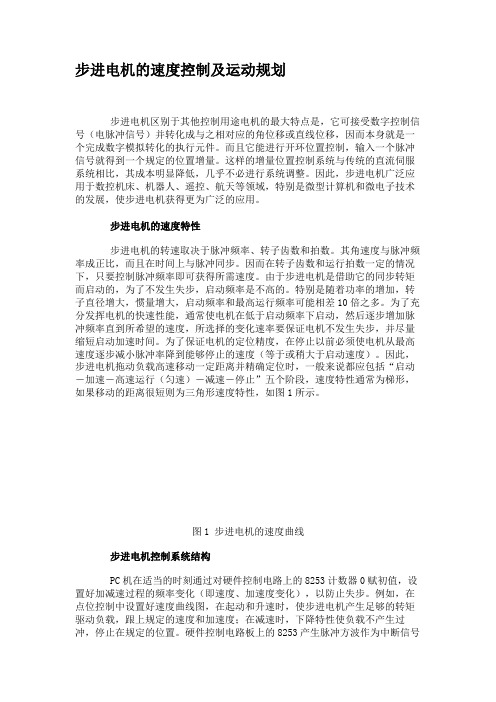 步进电机的速度控制及运动规划.