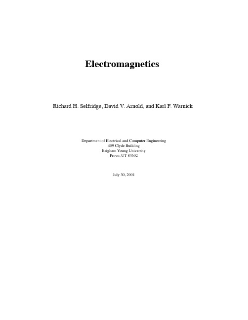 Electromagnetics