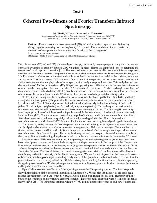 Coherent Two-Dimensional Fourier Transform Infrared